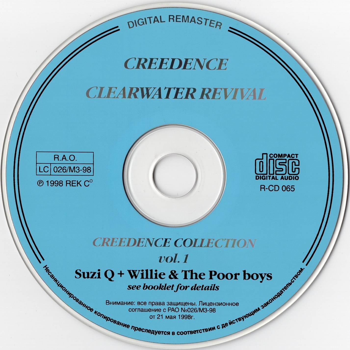 Creedence Clearwater Revival Creedence Collection Vol 1and2 [cd1 rus]